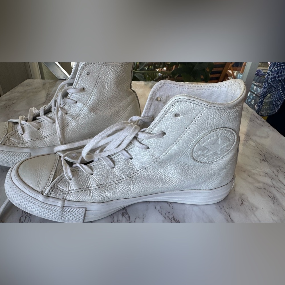Women's Chuck Taylor All Star Iridescent High Top Casual Sneakers